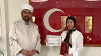 Kayseri'de iş arkadaşlarından etkilenen Rowena Antone, Müslüman oldu