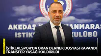 İstiklalspor’da Okan Dernek dosyası kapandı, transfer yasağı kaldırıldı
