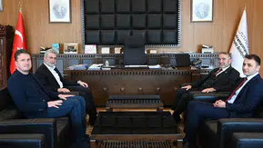 Başkan Görgel, Cumhurbaşkanı Başdanışmanı İsrafil Kışla’yı ağırladı