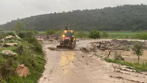 Dulkadiroğlu bölgesinde selle mücadele çalışması başlatıldı