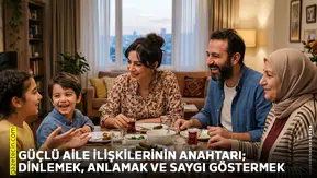 Güçlü aile ilişkilerinin anahtarı; Dinlemek, anlamak ve saygı göstermek