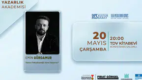 Yazar Emin Gürdamur, yazının psikodinamiğini anlatacak