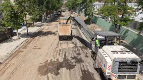 Cahit Zarifoğlu Caddesi’nde kapsamlı yenileme çalışması başlattı