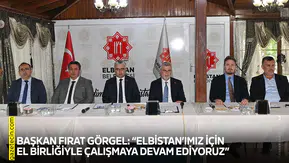Başkan Fırat Görgel: “Elbistan’ımız için el birliğiyle çalışmaya devam ediyoruz”