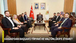 KASİAD'dan Başsavcı Tiryaki ve Vali Ünlüer'e ziyaret