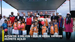 Afşin’de 9 milyon liralık mera yatırımı hizmete açıldı