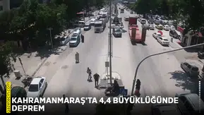 Kahramanmaraş'ta 4,4 büyüklüğünde deprem