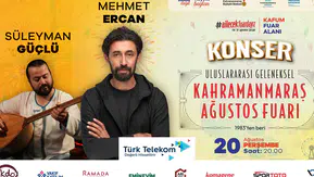 Geleneksel Ağustos Fuarı’nda müzik ve şiir bir arada