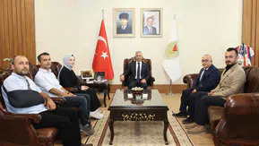 Kahramanmaraş Veteriner Hekimleri Odası’ndan Vali Ünlüer’e ziyaret