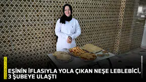 Eşinin iflasıyla yola çıkan Neşe Leblebici, 3 şubeye ulaştı
