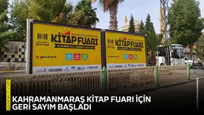 Kahramanmaraş Kitap Fuarı için geri sayım başladı