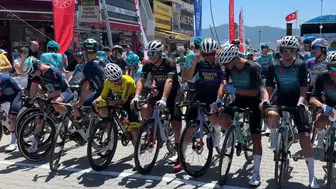 61. Cumhurbaşkanlığı Türkiye Bisiklet Turu'nda Marmaris-Fethiye etabı başladı