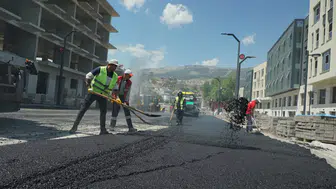 Trabzon Bulvarı’nda asfalt hamlesi