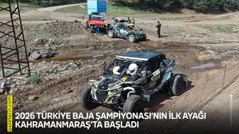 2026 Türkiye Baja Şampiyonası’nın ilk ayağı Kahramanmaraş’ta başladı