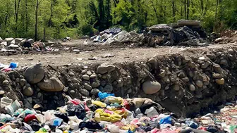 Açık alana çöp döken belediyeye hem ceza hem de suç duyurusu