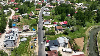 Göksun’da 4 milyonluk yatırımla Atatürk ve Yunus Emre Caddeleri yenilendi