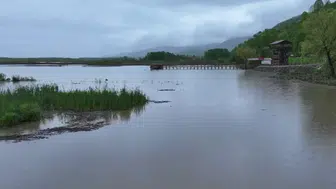 Efteni Gölü Kuş Cenneti Tabiat Parkı, heyelan riski nedeniyle ziyarete kapatıldı