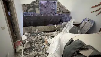 İstinat duvarı çökünce binadakiler tahliye edildi