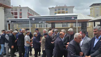 160 yıllık camide bayramlaşma töreni