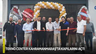 Yeni nesil teknoloji merkezi Tekno Center, Kahramanmaraş’ta kapılarını açtı