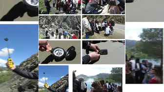 KSÜ öğrencileri uygulama çalışması için araziye indi