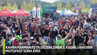 Kahramanmaraş'ta düzenlenen 3. Kadirli/Andırın Motofest sona erdi