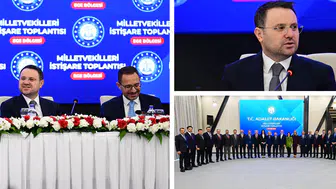 Adalet Bakanı Akın Gürlek Ege Bölgesi milletvekilleriyle bir araya geldi