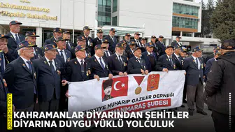 Kahramanlar diyarından şehitler diyarına duygu yüklü yolculuk