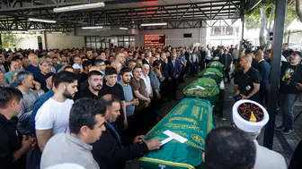Silahlı saldırılarda hayatını kaybeden 5 kişi ebediyete uğurlandı