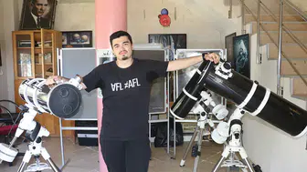 Bilim Olimpiyatları ödüllü liseli Deniz Batu, astronomi ve astrofizikte ilerlemek istiyor