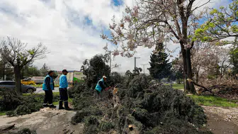 Olumsuz hava koşulları Gaziantep'te hasara yol açtı