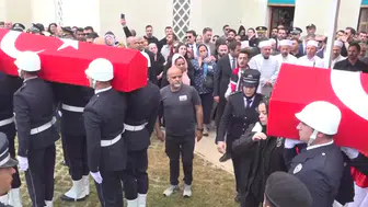 Şehit polise göz yaşlarıyla veda edildi
