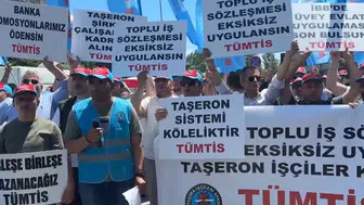 Sendikadan İBB'ye taşeron işçi hakları protestosu