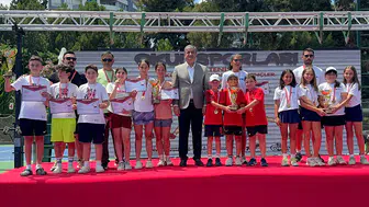 Küçükler ve Minikler Tenis Türkiye Birinciliği müsabakaları tamamlandı
