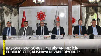 Başkan Fırat Görgel: “Elbistan’ımız için el birliğiyle çalışmaya devam ediyoruz”
