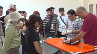 Kahramanmaraş'ta veteriner hekim adaylarına yaban hayatı eğitimi desteği