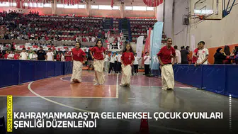 Kahramanmaraş'ta Geleneksel Çocuk Oyunları Şenliği düzenlendi