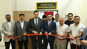 Mehmet Kılıç Konferans Salonu düzenlenen törenle hizmete açıldı!