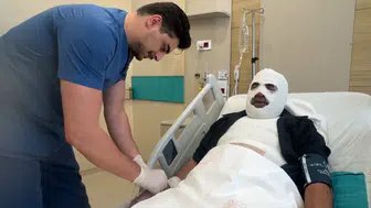 Hararet yapan araca acele müdahale ikinci derece yanığa neden oldu