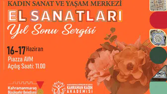 Kadın atölyelerinde üretilen eserler ziyaretçilerin beğenisine sunulacak