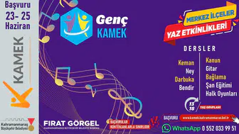KAMEK kurslarında kayıt zamanı! Başvurular başladı