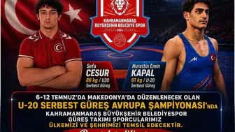 Kahramanmaraşlı güreşçilerin hedefi Avrupa’da kürsüye çıkmak