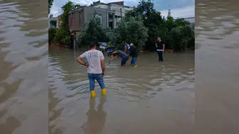 Osmaniye'de sağanak hayatı olumsuz etkiledi