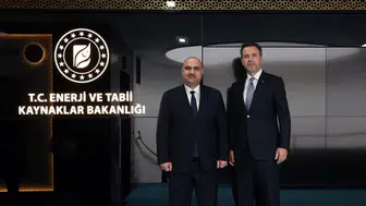 Bakan Bayraktar, Kerkük Valisi Ağa’yı kabul etti
