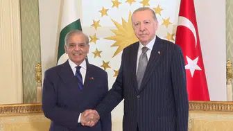 Cumhurbaşkanı Erdoğan, Pakistan Başbakanı Şerif kabul etti