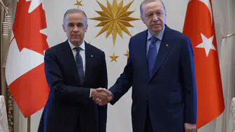 Cumhurbaşkanı Erdoğan, Kanada Başbakanı Carney'i kabul etti