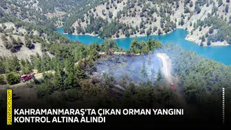 Kahramanmaraş'ta çıkan orman yangını kontrol altına alındı