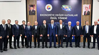 Karabük'te ekonomiye değer katanlar ödüllendirildi