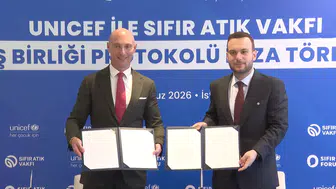 Sıfır Atık Vakfı ile UNICEF Türkiye arasında mutabakat zaptı imzalandı