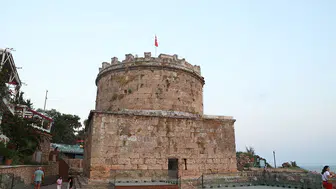 Antalya'da tarihi Hıdırlık Kulesi, ziyarete açıldı